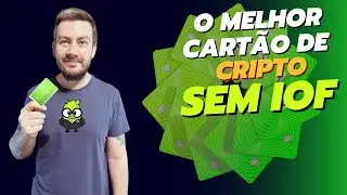 O melhor cart&atilde;o cripto SEM IOF! Tevau!