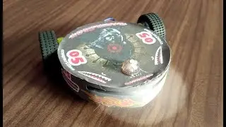 how to make a rc battlebot using CD DVD