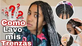 COMO LAVAR LAS TRENZAS AFRICANAS (BRAID BOX) | ADIOS PICAZON O COMEZÓN
