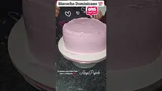 Decorando con Merengue Italino suspiro 🥰1 Libra bizcocho Dominicano 💯 