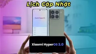 Tin n&oacute;ng 23.9: Lịch c&aacute;c m&aacute;y được update Hyper OS 3, Vivo X300, iQoo 15, Realme GT8 Pro