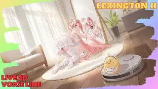 [ AZUR LANE ] Lexington II : The Fluffiest Maid LIVE 2D Voice Line 