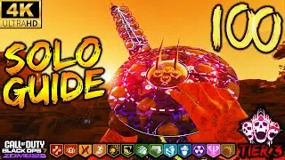BO7 ZOMBIES *MARS* ROUND 100!! (HIGH ROUND STRATEGY) BLACK OPS 7 ZOMBIES (CURSED SURVIVAL) 4K 60 FPS