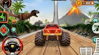 🚨 Monster Truck Mega Ramp Extreme Racing | Insane Stunts & Crazy Jumps! 💥