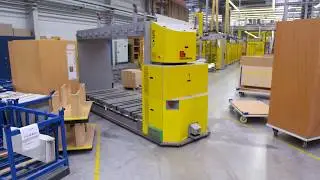 Active conveying and transporting - with Grenzebach customized AGV solutions