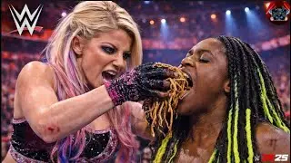 WWE 2K25 - Alexa Bliss vs Naomi🔥- Full Match WrestleMania | #wwe #krylexgaming