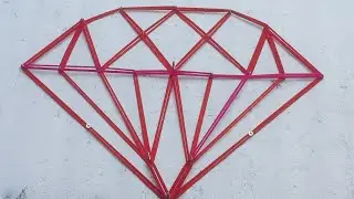 How To 💎 Diamond Amazing Rubber Band 3D Art 