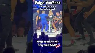 Paige VanZant RECEIVES her FIRST SLAP EVER, POWER SLAP #powerslap #slap #paigevanzant #ufc