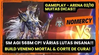 ⚡ MU DARK EPOCH: MAGO AGI - BUILD META VENENO MORTAL & CORTE DE CURA &mdash; 13 LUTAS INSANAS NA ARENA!