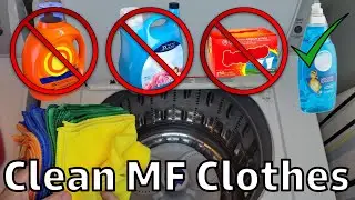 Proper Way to Wash Detailing Microfiber Towels/Clothes
