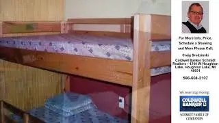 221 OAK ST, Houghton Lake, MI Presented by Craig Sredzinski.