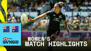 Black Ferns BREAK Aussie hearts! | New Zealand v Australia | HSBC SVNS Perth 2026 | Match Highlights
