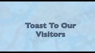 MLC Visitors Toast  - 8th June 2021