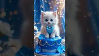 What Makes This Kitten's Blue Eyes So Irresistibly Cute? #cat #shorts #cute