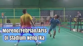 Bos Neng Ika Sport Stadium jajal aris,moreno dan febrian