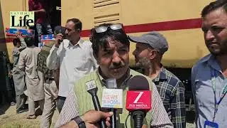 Kashmir's First Apple Train