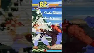 Street Fighter Third Strike  Ken Combos In 5 Second's