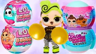 ASMR LOL Surprise 2-n-1 Color Change Bubbles Dolls #unboxing