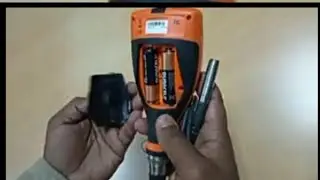 How the alcometer fit the DFT gauge battery एल्कोमीटर डीएफटी गेज में बैटरी कैसे फिट करते हैं video