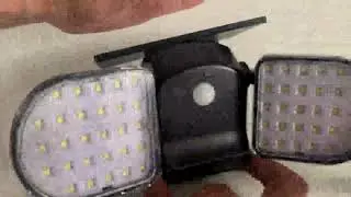 OUSFOT Luz Solar Exterior 56 LED Foco Solar, LUZ DE BATER&Iacute;A 🔋