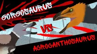 [DC/URDB]Gorgosaurus VS Arcocanthosaurus