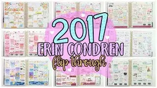 July-December 2017 ❤️ Erin Condren Planner Flipthrough