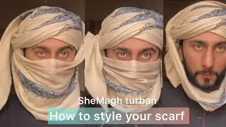 How To Style Your Scarf || SheMagh Tutorial | Majid shah