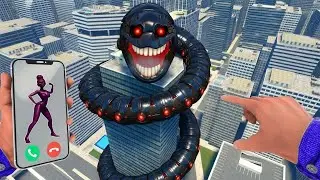 A Terrifying Event Occurs When Hungry Worm OMNIDROID  Calls You in Garry’s Mod