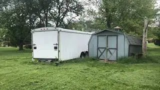 Hidden 1970 Chevelle SS 396 car trailer revival cold start! Stored for 2.5 years Part 1