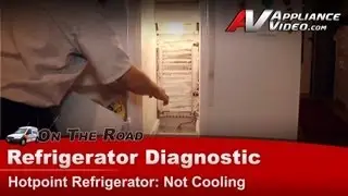 Ремонт холодильника Hotpoint - Не охлаждает - Обогреватель