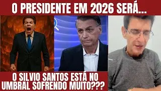 Vidente Val Couto revelou se SILVIO SANTOS est&aacute; no INFERNO? PRESIDENTE em 2026, BOLSONARO volta?