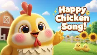 🐔 Chirpy the Happy Chicken | Kids Poem & Farm Story | Cute Chicken Cartoon for Children