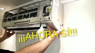 Aireacondicionado tira agua - SOLUCIÓN. tutorial en español.