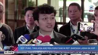 #CongressNews | House Deputy Speaker Ronaldo Puno, tinuligsa ang paratang ni Rep. Kiko Barzaga