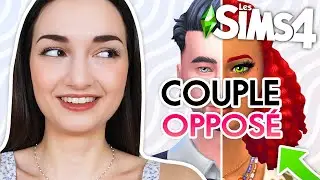 UN CHALLENGE D’AMOUR IMPOSSIBLE ! Couple Opposé ☯ | Sims 4