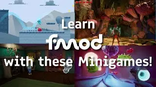 Learn Game Audio & FMOD Hands-on with these Demo Games!