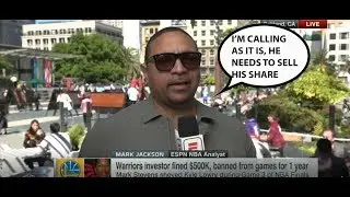 Mark Jackson Strong REACTS to Mark Stevens pushing Kyle Lowry in Game 3 of NBA Finals 2019