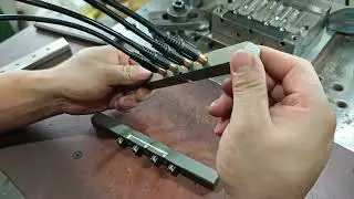 mini din plug injection mold test