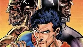 Velharias #140: Super-Homem #10 (2&ordf; s&eacute;rie) editora Abril. Superciborgue! Cat Grant sofre machismo!