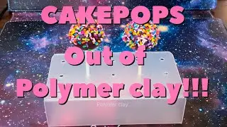 Polymer chocolate cake pops