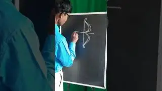 Bow and Arrow Drawing  #shorts  #drawing  #bowandarrow How to Draw Bow and Arrow
