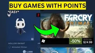 Как покупать игры за баллы в Steam (ПРОСТО)