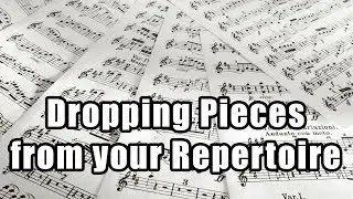 Dropping Pieces from Your Piano Repertoire: When and Why