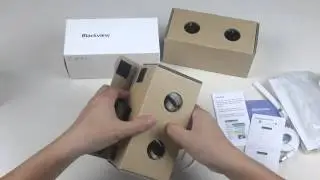 Improved package material of Blacview Alife P1 Pro turn into 3D Glasses