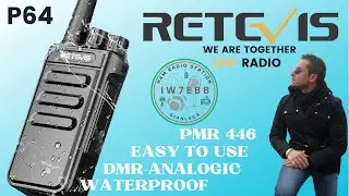 RETEVIS P64 #retevis #retevis15 #radioamatori #unboxing #dmr #pmr #uhf  #radio #hobby #comunicaci&oacute;n