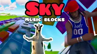 Making SKY (..it&rsquo;s the first of the month) with FORTNITE MUSIC BLOCKS!?