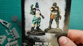 Necromunda - Forgeworld Rogue Doc & Gang Look-Out Unboxing and Review.