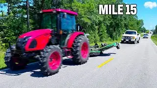 4 Hour Tractor Road trip: for a job I couldn't do