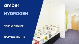 Room Type Bronze Studio | Hydrogen | Student Accommodation in Nottingham | UK | amber