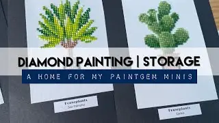 Diamond Painting Storage | Display Books for PaintGem Mini Paintings